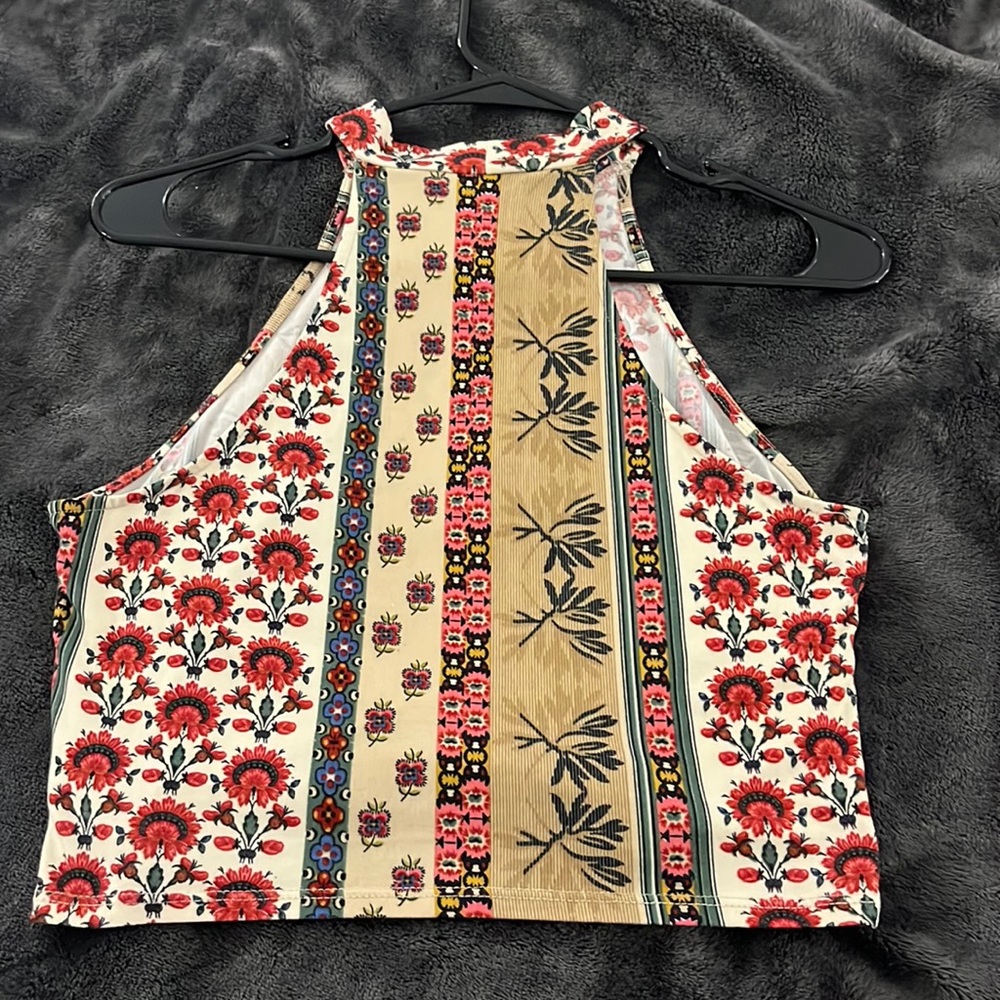 Turtleneck tank top